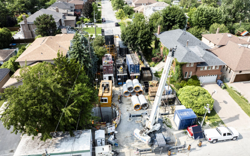 OSWCA, aerial shot of work site, residential, 24067_BUILDWITT_1712